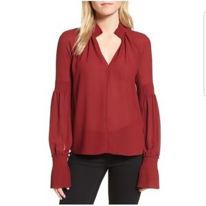 Chelsea28 Flare Cuff Top NWT